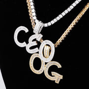 Michelo Custom Name Baguette Name Chain