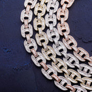 Tyler 15mm Baguette Mariner Link Chain