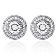 Denham Round Stud Earrings