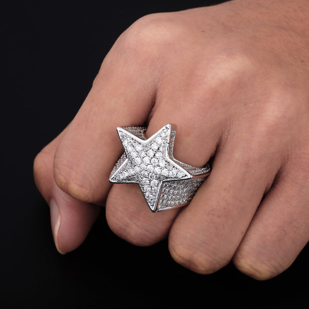 Orion Diamond Star Ring