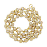 Lucan 8mm Iced Ball Link Chain