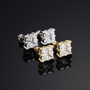 Garner Baguette Stud Earrings