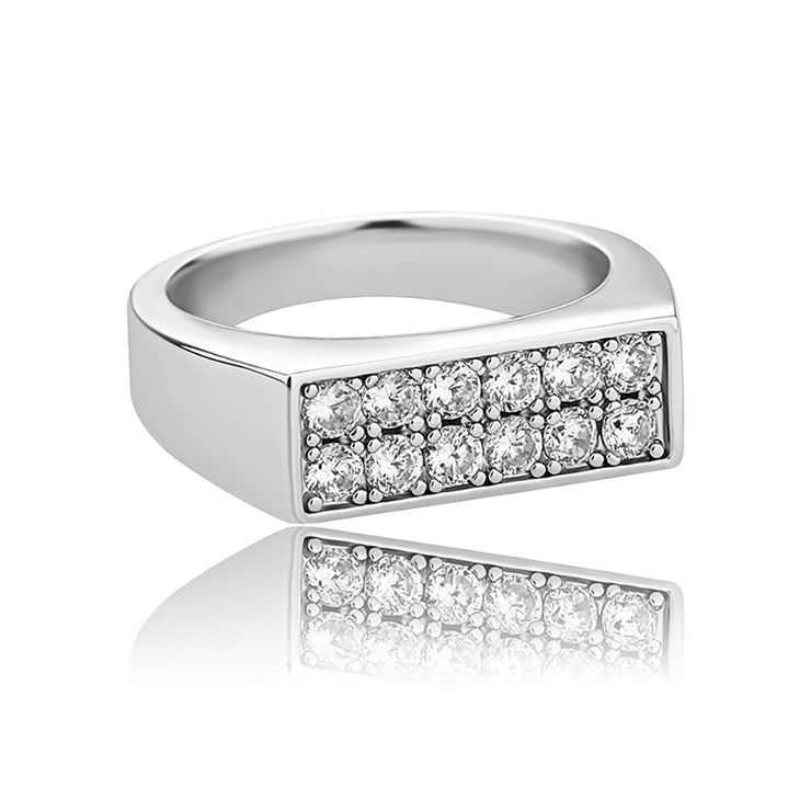 Ainsley Gold Diamond Bar Ring