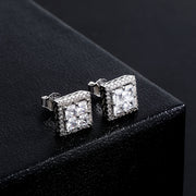 Gavin Square Stud Earrings