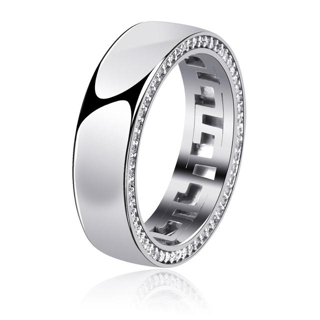 Wesley Sterling Silver Eternity Ring